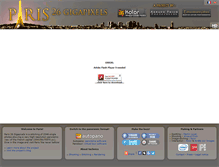 Tablet Screenshot of paris-26-gigapixels.com
